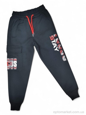 Спортивні штаны дитячі 5084 чорний Stay Paris Kids чорний  оптом от Optomarket