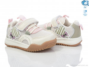 Кросівки дитячі 50969Y Флип бежевий  оптом от Optomarket