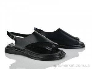 Босоніжки жіночі 5098-125 LianZuXiang чорний оптом от Optomarket