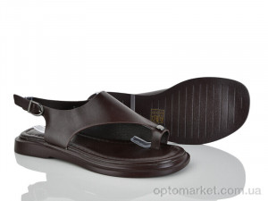 Босоніжки жіночі 5098-127 LianZuXiang коричневий  оптом от Optomarket