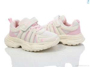 Кросівки дитячі 50981K Флип бежевий оптом от Optomarket