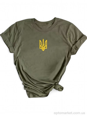 Футболка жіночі 51 khaki Riza хакі  оптом от Optomarket