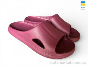 Шльопанці жіночі 510-08 бордо Roksol бордовий  оптом от Optomarket