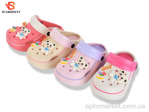 Крокси дитячі 5108-114B mix SCARRHETT мікс оптом от Optomarket