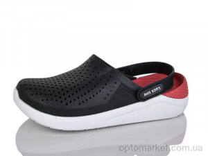 Крокси жіночі 5117-378 Luck Line чорний  оптом от Optomarket