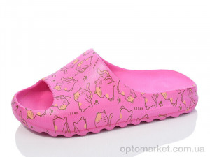 Шльопанці жіночі 5127-9C Luck Line рожевий  оптом от Optomarket