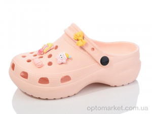 Крокси жіночі 5139-367 Luck Line рожевий  оптом от Optomarket