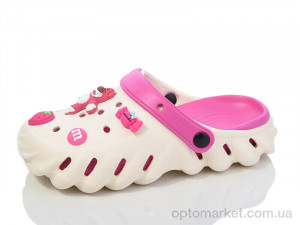 Крокси жіночі 5161-378 Luck Line бежевий  оптом от Optomarket