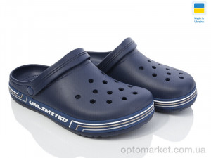 Крокси чоловічі 519 синій Golden Lion синій оптом от Optomarket