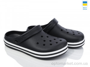 Крокси чоловічі 520 чорний Dago чорний  оптом от Optomarket