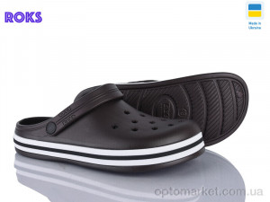 Крокси чоловічі 520 шоколад Dago коричневий  оптом от Optomarket