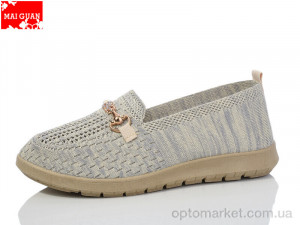 Сліпони жіночі 522-6 Maiguan бежевий  оптом от Optomarket