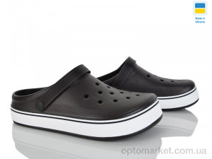 Крокси чоловічі 523 шокол. Dago коричневий  оптом от Optomarket