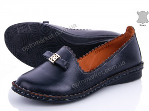 Туфли женские 52545-01 Grand Fashion черный оптом от Optomarket
