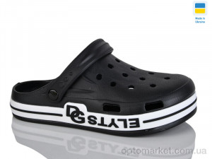 Крокси чоловічі 526 чорний Dago чорний  оптом от Optomarket