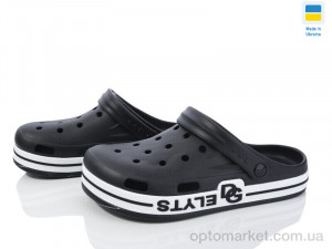 Крокси чоловічі 526 чорний Dago чорний  оптом от Optomarket