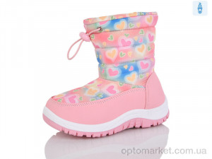 Дутики дитячі 527-1 SANLIN 2 рожевий  оптом от Optomarket