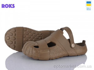 Крокси чоловічі 528 пісочний Dago коричневий  оптом от Optomarket