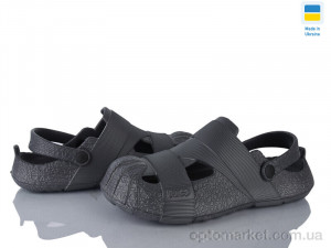 Крокси чоловічі 528 сірий Dago сірий  оптом от Optomarket