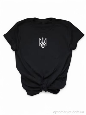 Футболка жіночі 53 black Riza чорний  оптом от Optomarket