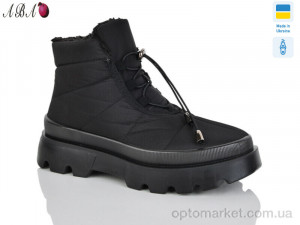 Черевики жіночі 5403 чорний Progress чорний  оптом от Optomarket