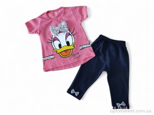 Костюм дитячі 5526 кораловий Babydoss Kids рожевий  оптом от Optomarket