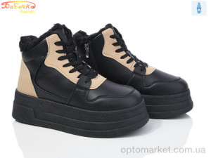 Черевики жіночі 554-594 Бабочка-Mengfuna-AESD чорний  оптом от Optomarket