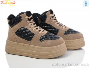 Черевики жіночі 554-600 Бабочка-Mengfuna-AESD коричневий оптом от Optomarket