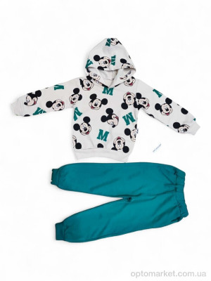 Комплекти дитячі дитячі 5552 зелений батнік-штани Ronix Kids зелений  оптом от Optomarket