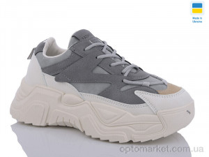 Кросівки жіночі 5603-3 Swin сірий  оптом от Optomarket
