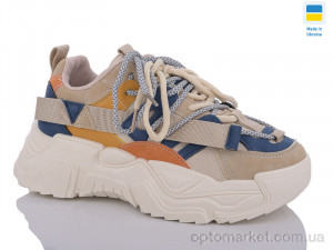 Кросівки чоловічі 5604-2 Swin бежевий  оптом от Optomarket