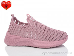 Кросівки жіночі 563-3 Jiao Li Mei рожевий  оптом от Optomarket