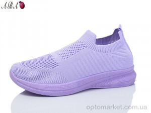 Кросівки жіночі 567-7 Jiao Li Mei фіолетовий  оптом от Optomarket
