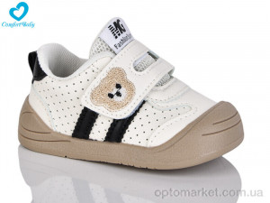 Кросівки дитячі 5678-1(12.5-15 см) Comfort-baby бежевий  оптом от Optomarket