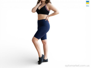 Велосипедки чоловічі 571 норма синій Sport style синій  оптом от Optomarket