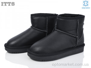 Уги жіночі 5854-1 ITTS чорний  оптом от Optomarket