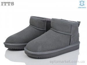 Уги жіночі 5855-19 ITTS сірий  оптом от Optomarket