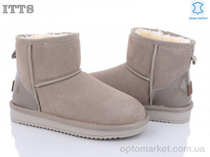 Уги жіночі 5860-17 ITTS сірий  оптом от Optomarket