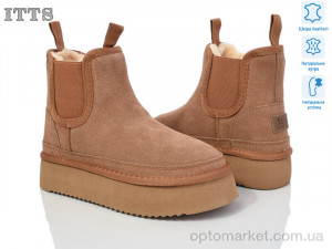 Уги жіночі 5880-20 ITTS коричневий  оптом от Optomarket