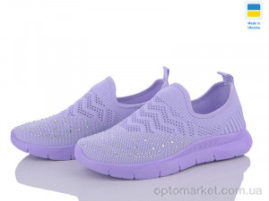 Кросівки жіночі 591 фіолет Demur фіолетовий  оптом от Optomarket