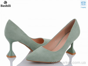 Туфлі жіночі 5966-M66-9 Башили зелений  оптом от Optomarket