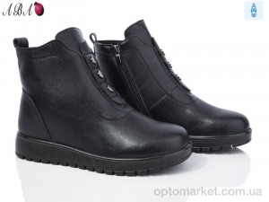 Черевики жіночі 5ABA1-9 Nayasitun чорний  оптом от Optomarket