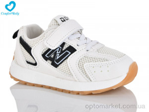 Кросівки дитячі 600-5 Comfort-baby білий  оптом от Optomarket