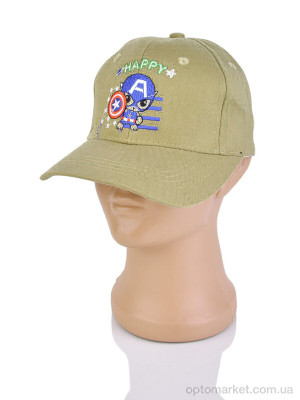 Кепка дитячі 6002-1 khaki RuBi хакі  оптом от Optomarket