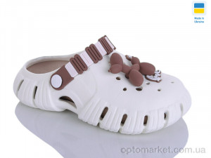 Крокси дитячі 6012 беж-корич. Gipanis бежевий  оптом от Optomarket