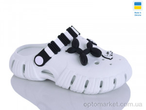 Крокси дитячі 6012 білий Gipanis білий  оптом от Optomarket