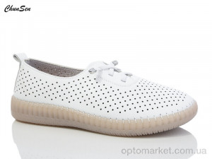 Туфлі жіночі 6013-3 Chunsen білий  оптом от Optomarket