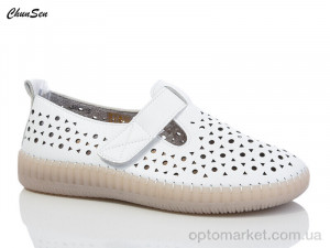 Туфлі жіночі 6015-3 Chunsen білий  оптом от Optomarket