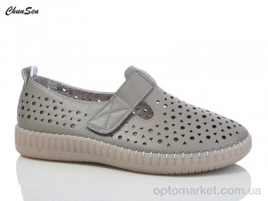 Туфлі жіночі 6015-5 Chunsen сірий  оптом от Optomarket