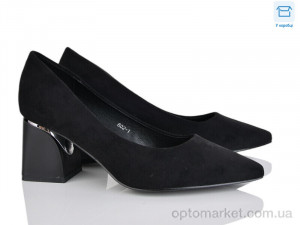 Туфлі жіночі 602-1 Lemon чорний  оптом от Optomarket